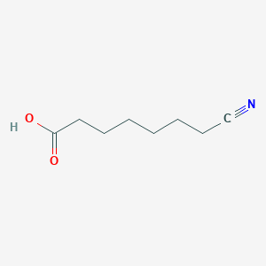 molecular formula C8H13NO2 B3273137 7-Cyanoheptanoic acid CAS No. 5810-22-0