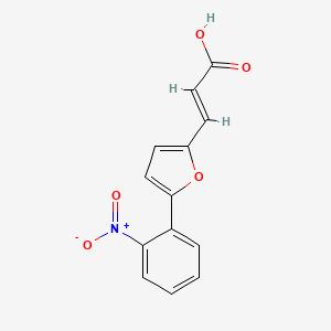 3-(5-(2-Nitrophenyl)furan-2-yl)acrylic acid