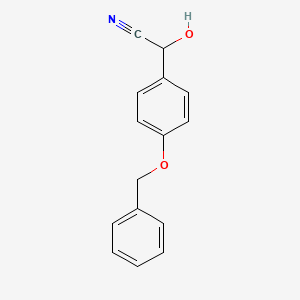 2-Hydroxy-2-[4-(benzyloxy)phenyl]acetonitrile