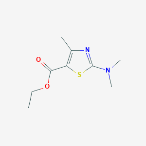 Ethyl 2-(dimethylamino)-4-methyl-1,3-thiazole-5-carboxylate