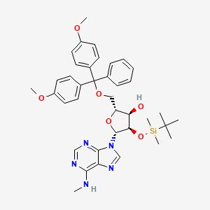 molecular formula C38H47N5O6Si B3273525 5'-DMT-2'-TBDMS-N6-Me-rA CAS No. 588698-75-3