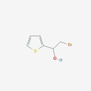 molecular formula C6H7BrOS B3273637 a-(Bromomethyl)-2-thiophenemethanol CAS No. 59160-39-3