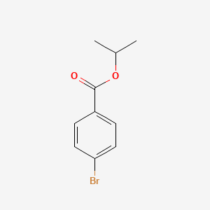molecular formula C10H11BrO2 B3273659 Isopropyl 4-bromobenzoate CAS No. 59247-48-2