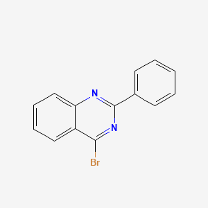 molecular formula C14H9BrN2 B3273749 4-Bromo-2-phenylquinazoline CAS No. 59456-01-8