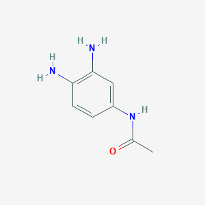 molecular formula C8H11N3O B3274226 N-(3,4-Diaminophenyl)acetamide CAS No. 60316-66-7