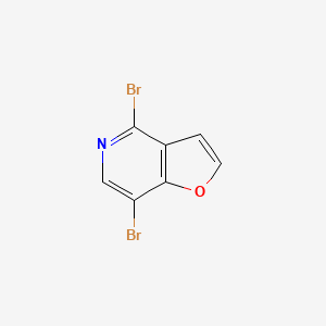 4,7-Dibromofuro[3,2-c]pyridine