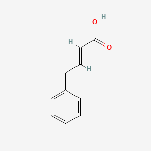 molecular formula C10H10O2 B3274258 (E)-4-Phenyl-2-butenoic acid CAS No. 60341-39-1