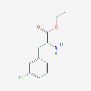 Ethyl 2-amino-3-(3-chlorophenyl)propanoate