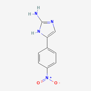 4-(4-nitrophenyl)-1H-imidazol-2-amine