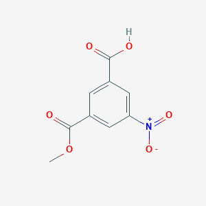 molecular formula C9H7NO6 B032747 3-(Methoxycarbonyl)-5-nitrobenzoic acid CAS No. 1955-46-0