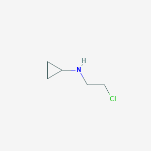 molecular formula C5H10ClN B3274717 N-(2-Chloroethyl)cyclopropanamine CAS No. 61272-38-6