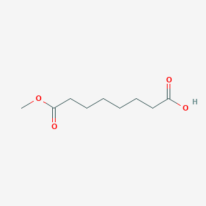 molecular formula C9H16O4 B032748 Monomethyl octanoate CAS No. 3946-32-5