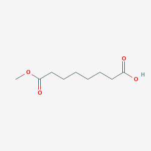 molecular formula C9H16O4 B032748 Suberic acid monomethyl ester CAS No. 3946-32-5