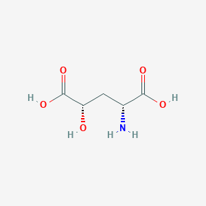molecular formula C5H9NO5 B3274813 D-Erythro-4-hydroxyglutamic acid CAS No. 6148-21-6