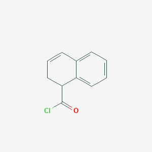 molecular formula C11H9ClO B3274980 1,2-Dihydronaphthalene-1-carbonyl chloride CAS No. 61836-95-1