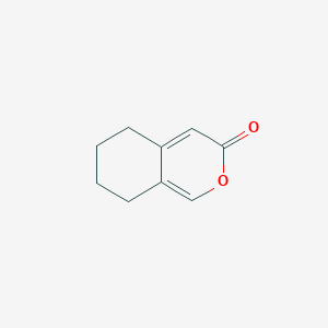 molecular formula C9H10O2 B3275417 5,6,7,8-Tetrahydro-3H-2-benzopyran-3-one CAS No. 6249-20-3