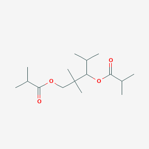 molecular formula C16H30O4 B032755 2,2,4-Trimethyl-1,3-pentanediol diisobutyrate CAS No. 6846-50-0
