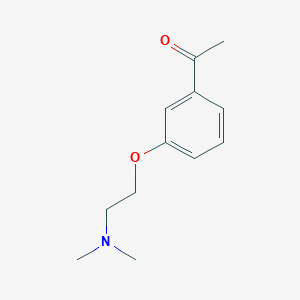 1-{3-[2-(Dimethylamino)ethoxy]phenyl}ethan-1-one