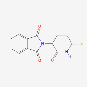 2-(2-Oxo-6-thioxo-3-piperidinyl)-1H-isoindole-1,3(2H)-dione