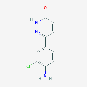6-(4-Amino-3-chlorophenyl)pyridazin-3(2H)-one