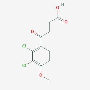 4-(2,3-Dichloro-4-methoxyphenyl)-4-oxobutanoic acid