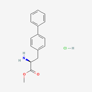 (S)-Methyl 3-([1,1'-biphenyl]-4-yl)-2-aminopropanoate hydrochloride