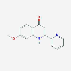 7-Methoxy-2-pyridin-2-yl-quinolin-4-ol