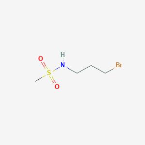 molecular formula C4H10BrNO2S B3275894 N-(3-bromopropyl)methanesulfonamide CAS No. 63132-77-4