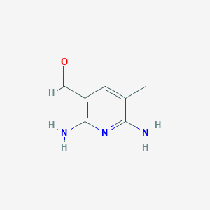 2,6-Diamino-5-methylnicotinaldehyde