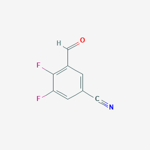 Benzonitrile, 3,4-difluoro-5-formyl-