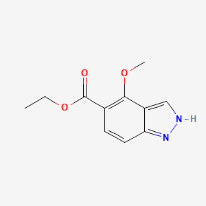 ethyl 4-methoxy-1H-indazole-5-carboxylate