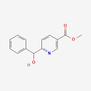 Methyl 6-(hydroxy(phenyl)methyl)nicotinate