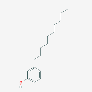 molecular formula C16H26O B3276072 3-Decylphenol CAS No. 63442-89-7