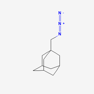 molecular formula C11H17N3 B3276110 1-(Azidomethyl)adamantane CAS No. 63534-36-1