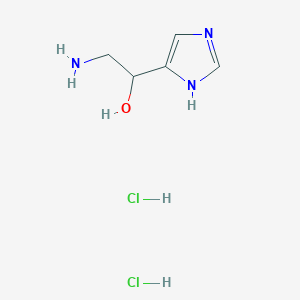2-amino-1-(1H-imidazol-4-yl)ethan-1-ol dihydrochloride