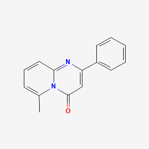 4H-pyrido[1,2-a]pyrimidin-4-one, 6-methyl-2-phenyl-