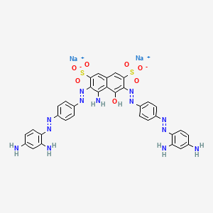 molecular formula C34H29N13NaO7S2 B3276460 Direct black 19 CAS No. 6428-31-5