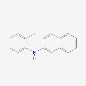 molecular formula C17H15N B3276616 N-(2-methylphenyl)naphthalen-2-amine CAS No. 644-15-5