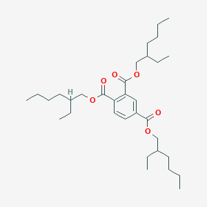 molecular formula C33H54O6 B032768 Tris(2-ethylhexyl) trimellitate CAS No. 3319-31-1