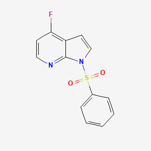 4-Fluoro-1-(phenylsulfonyl)-1H-pyrrolo[2,3-B]pyridine