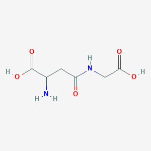 molecular formula C6H10N2O5 B032770 beta-Aspartylglycine CAS No. 3790-52-1
