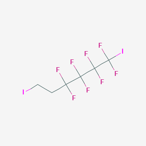 molecular formula C6H4F8I2 B3277163 1,1,2,2,3,3,4,4-Octafluoro-1,6-diiodo-hexane CAS No. 65510-61-4