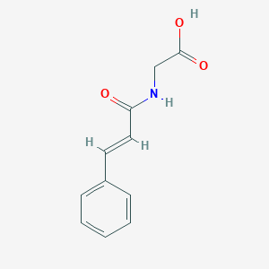 molecular formula C11H11NO3 B032772 Cinnamoylglycine CAS No. 16534-24-0