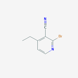 3-Pyridinecarbonitrile, 2-bromo-4-ethyl-