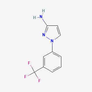 1-[3-(trifluoromethyl)phenyl]-1H-pyrazol-3-amine