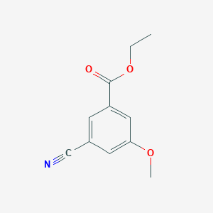 Ethyl 3-methoxy-5-cyanobenzoate