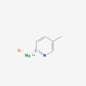 molecular formula C6H6BrMgN B3277507 5-Methyl-2-pyridylmagnesium bromide CAS No. 661458-29-3