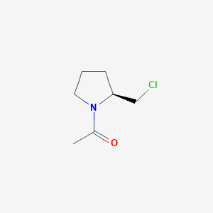 1-((S)-2-Chloromethyl-pyrrolidin-1-yl)-ethanone