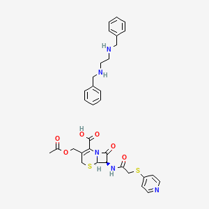 molecular formula C33H37N5O6S2 B3277532 Einecs 266-205-4 CAS No. 66163-79-9