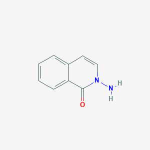 molecular formula C9H8N2O B3277565 2-Aminoisoquinolin-1(2H)-one CAS No. 66193-87-1